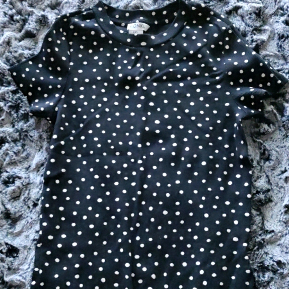 ✰ Monki | Polka Dot Tee.